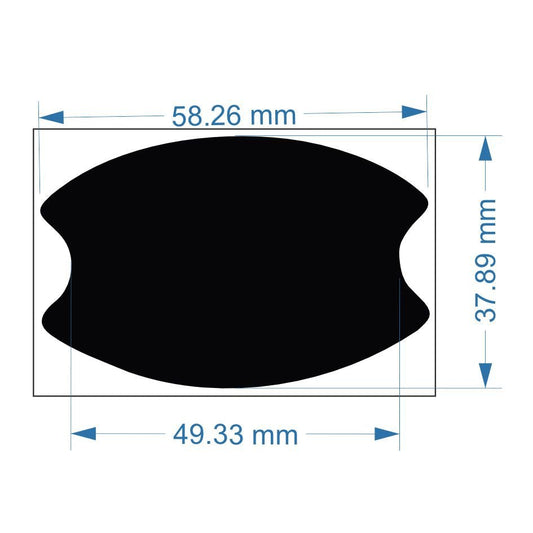 Lackschutzfolie für Türgriffmulden - Foliendealer.com